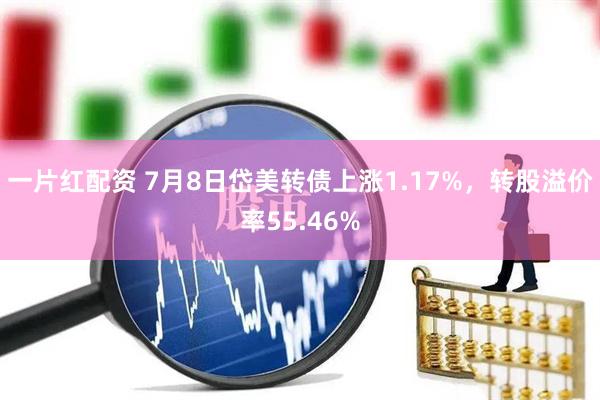 一片红配资 7月8日岱美转债上涨1.17%，转股溢价率55.46%