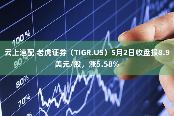 云上速配 老虎证券（TIGR.US）5月2日收盘报8.9美元/股，涨5.58%